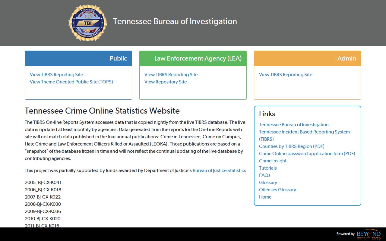 Decatur County criminal history Tennessee CrimeInsight portal